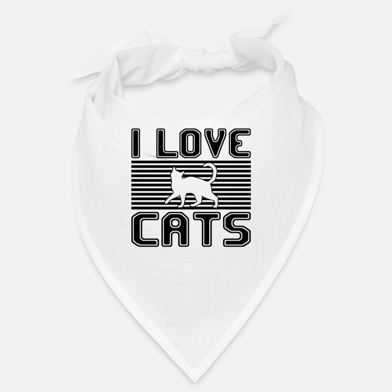 J’adore les chats Bandana