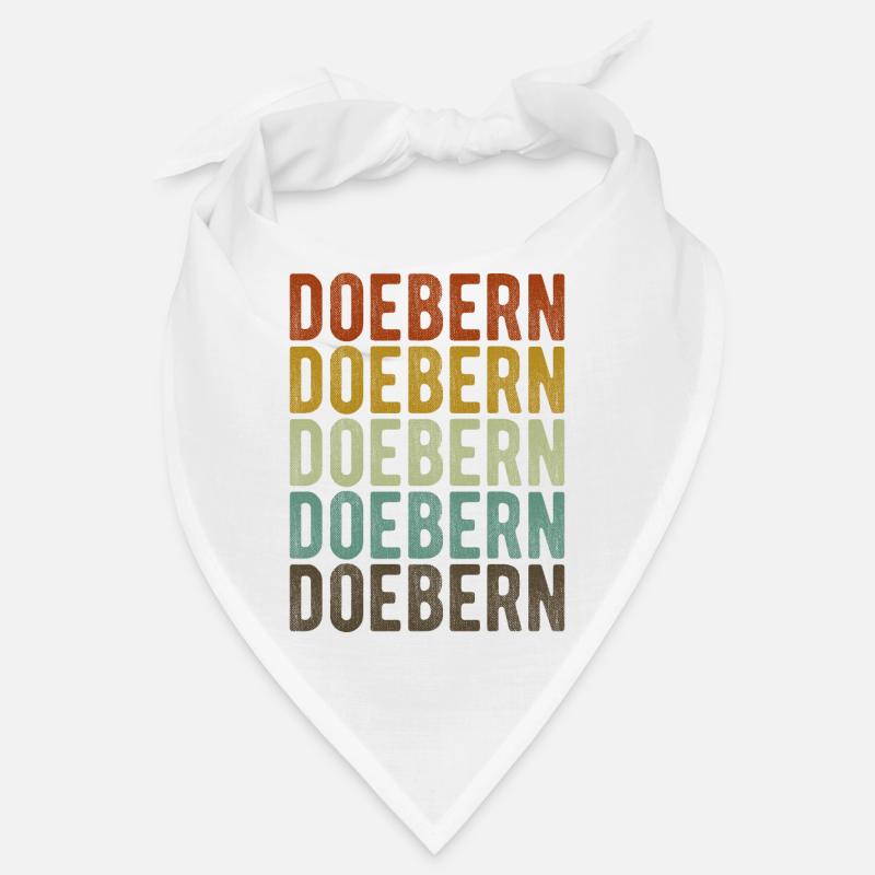 Doebern Stadt Retro Vintage Bandana