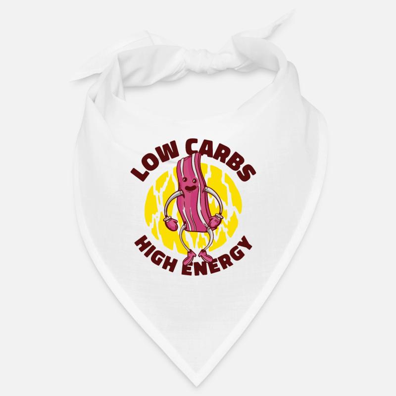 Keto-Diätassistent Low Carb Lebensmittel Bandana