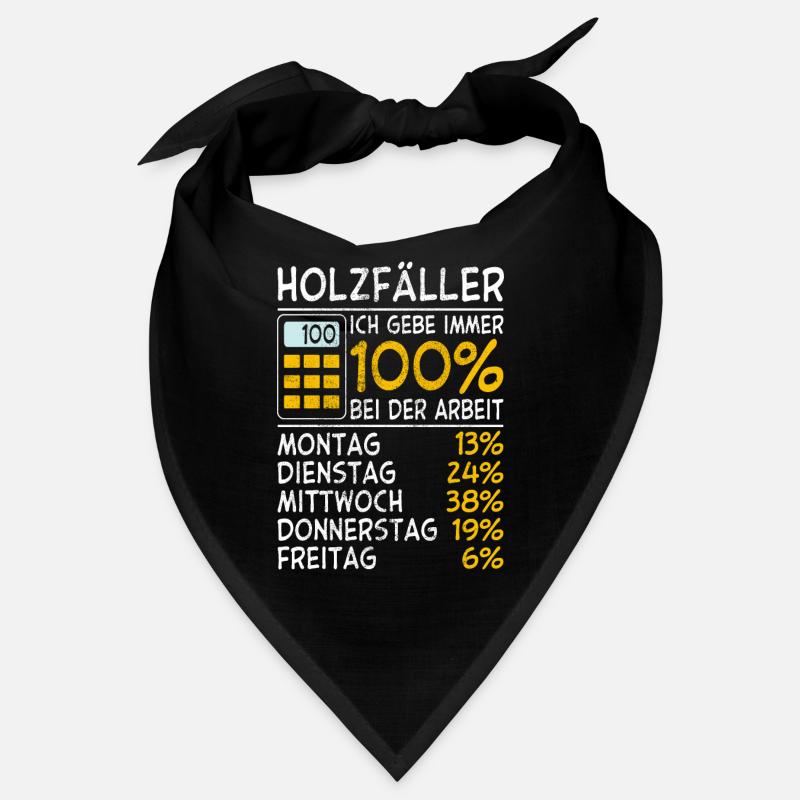 Immer 100% Holzfäller Bandana