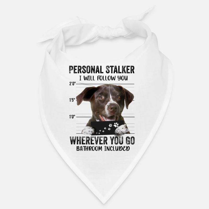 Personal Stalker Dog German Shorthaired Pointer Bandana