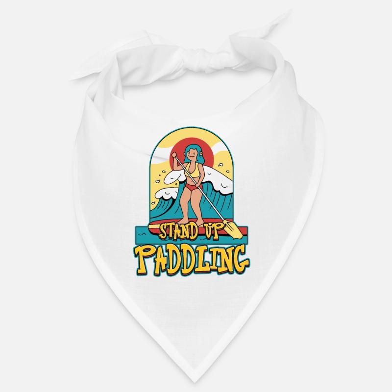 Conception de stand up paddle pour un surfeur de paddle Bandana