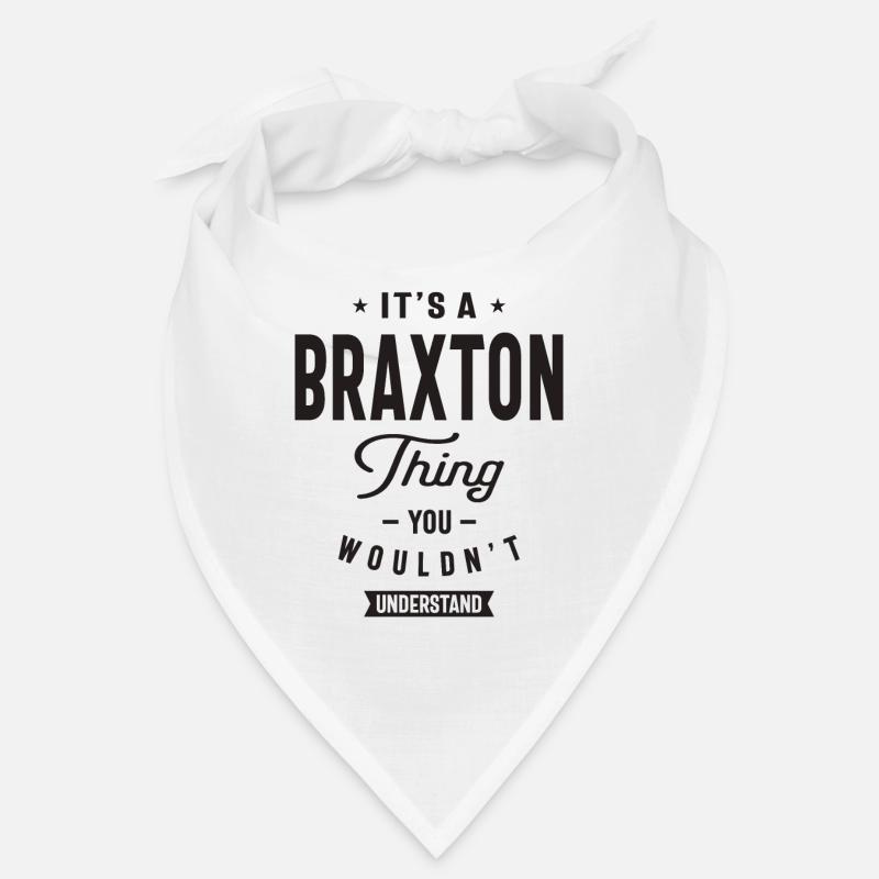 Es ist ein Braxton Thing Personalisierter Name Bandana