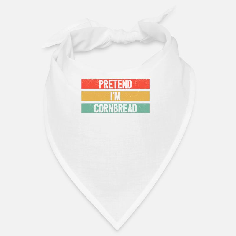 Pretend I'm Cornbread Fun Thanksgiving Sleep Bandana