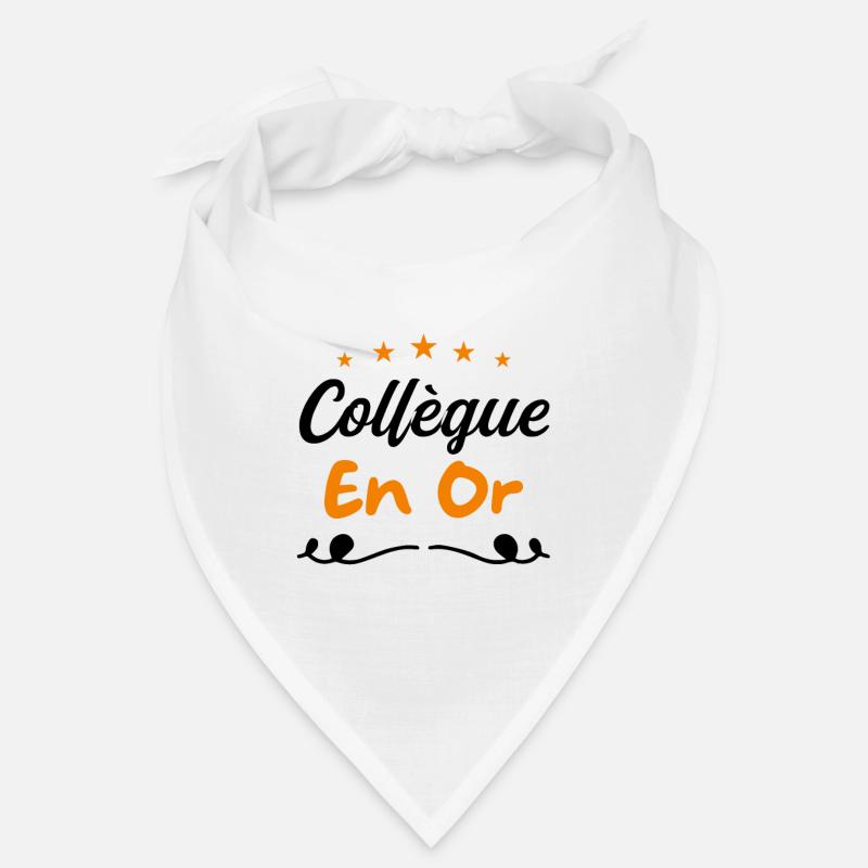 Collegue en or Bandana