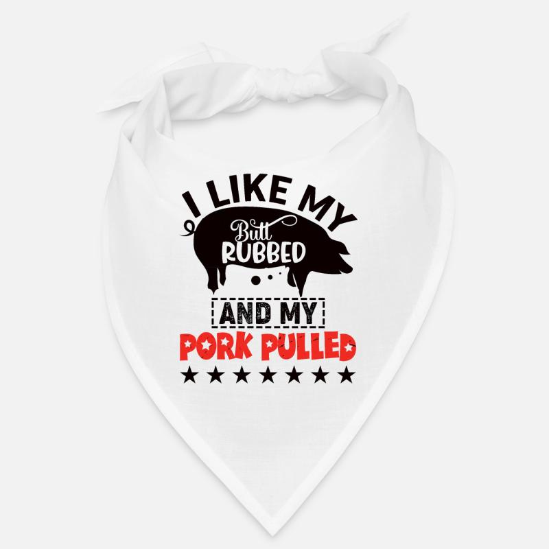 BBQ Grillen Smoker Grillfeier Pork Pulled Camping Bandana