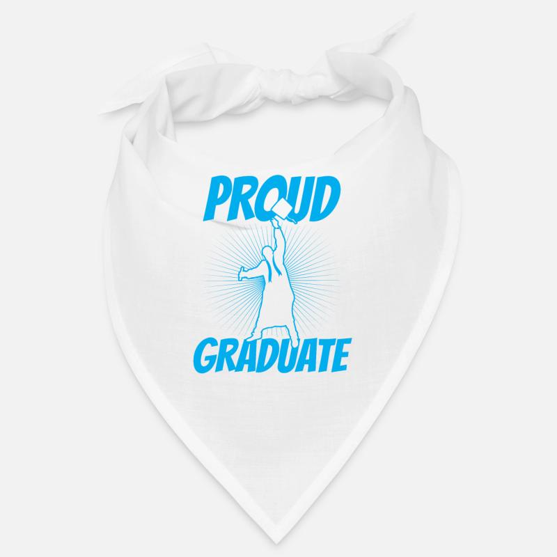 Stolzer Absolvent Graduiertenfest Graduierte Bandana