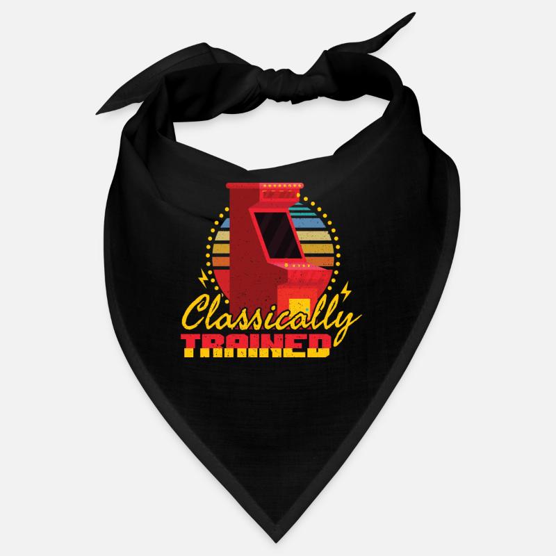 Classically Trained Arcade Gamer Retro Games Bandana