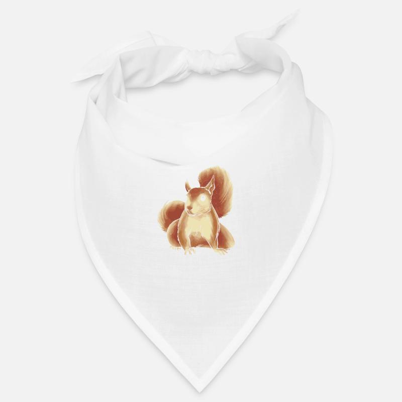 Eichhörnchen machen mich glücklich - Eichhörnchen Bandana