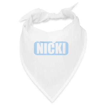 DDR Ostdeutschland Osten Ossi Ausgeh Nicki - Bandana - Weiß - Vorne
