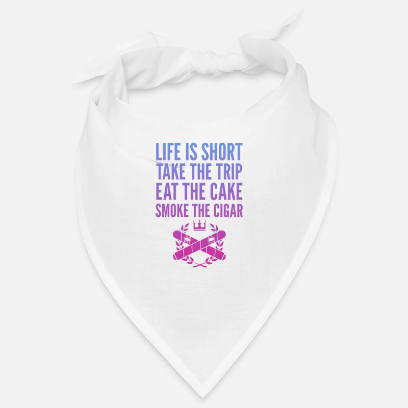 Zigarre Rauchen Raucher Tabak Zigarren Geschenk Bandana