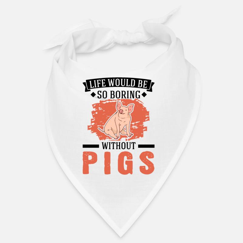 Cadeau cochon Fermier Cochons Bandana