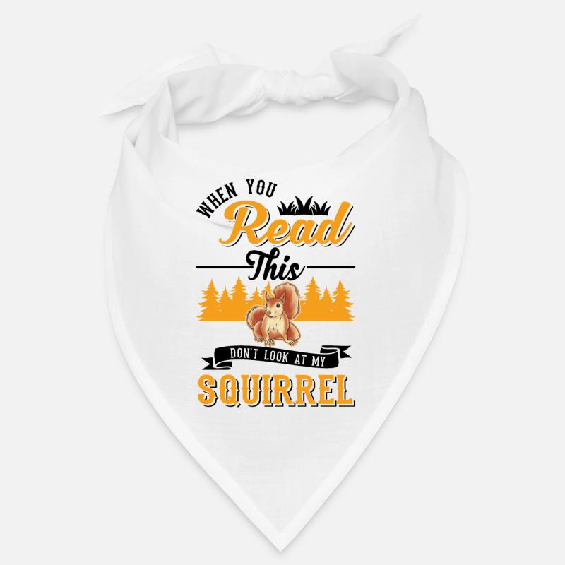 Cadeau Écureuil Gris Écureuil Bandana