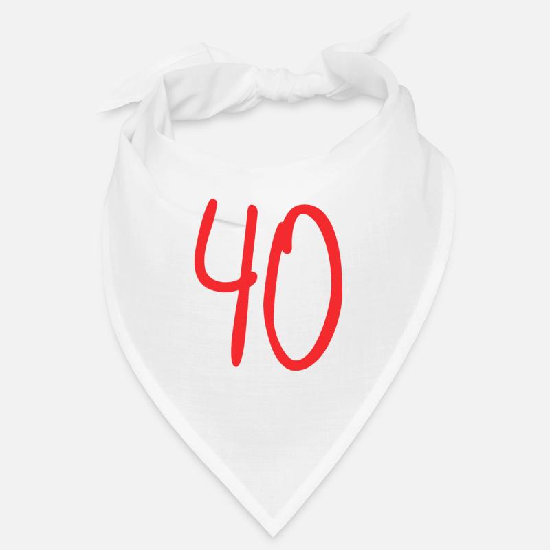 Geburtstagsgeschenk 40 Jahre Bandana