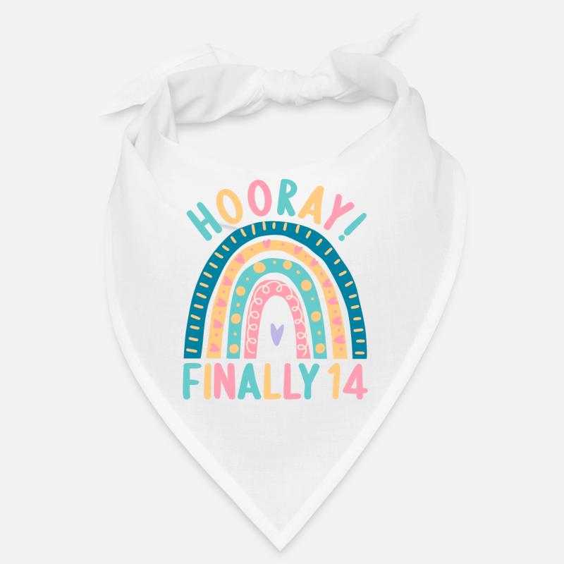 14 ans Rainbow Rainbow 14e anniversaire Bandana