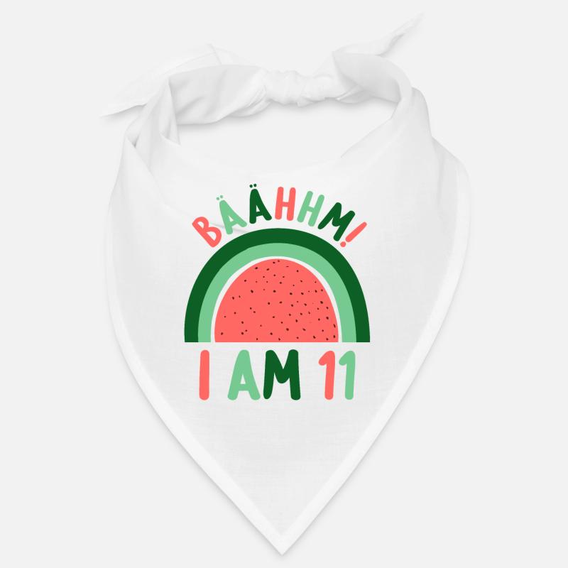 11 years old Rainbow Rainbow 11th birthday Bandana