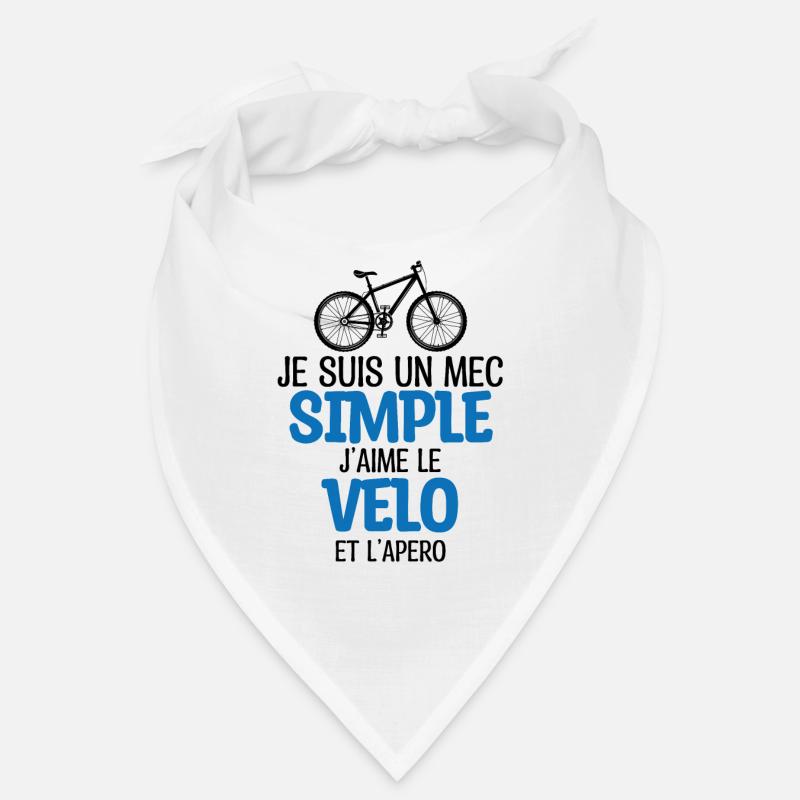 Mec simple - vélo !! Bandana