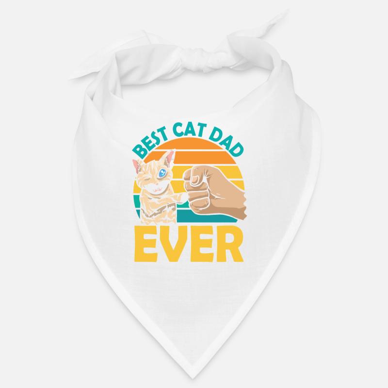 Der Beste Katzenpapa Aller Zeiten Katze Vater Bandana