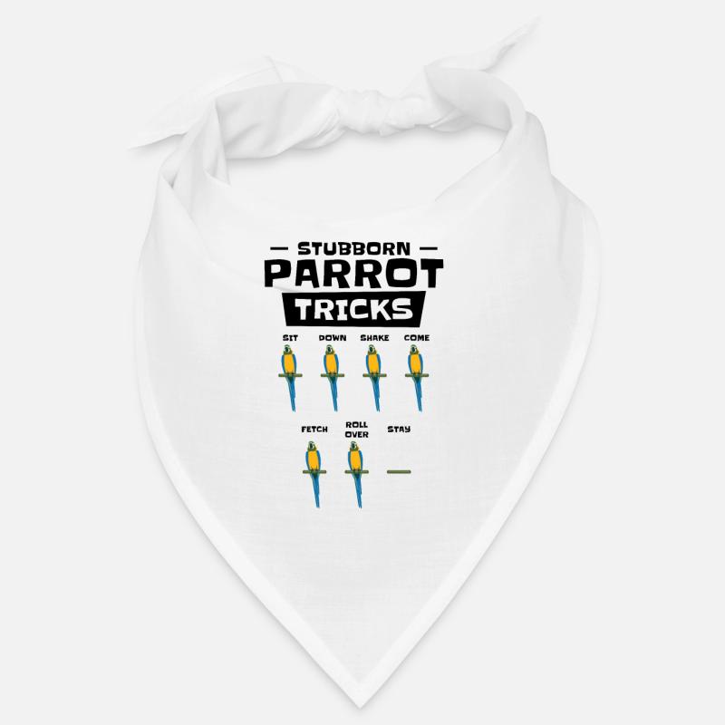 Ara Birdnerd Pet Tricks Perroquet persistant Bandana