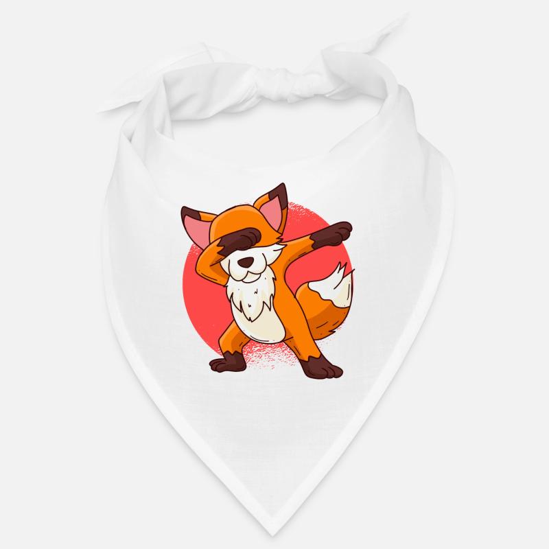 Dabbing Fuchs Kinder Bandana