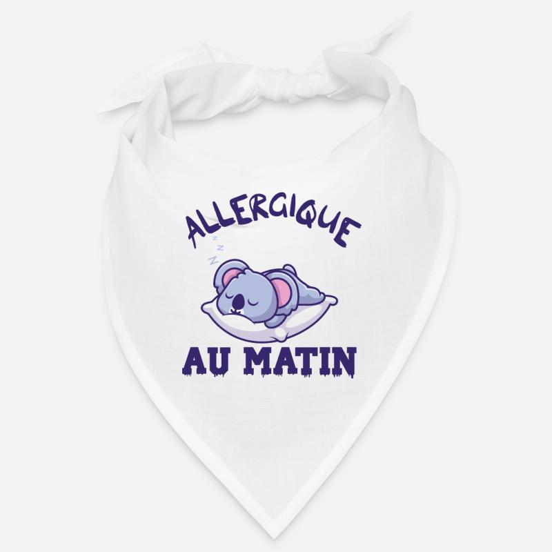allergique au matin Bandana
