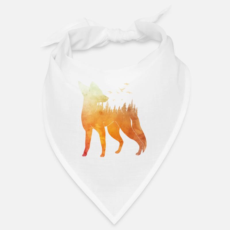 Fox Forest Design Fox Hunter Hunting Bandana