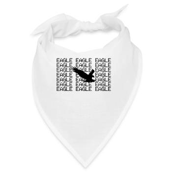 Adler - Bandana - Weiß - Vorne