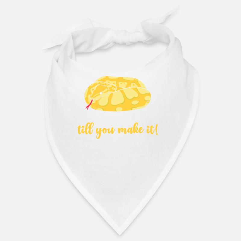 Banana Ball Python Snake It Till You Make It Bandana