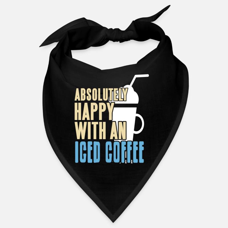 Absolument heureux avec un café glacé génial Bandana