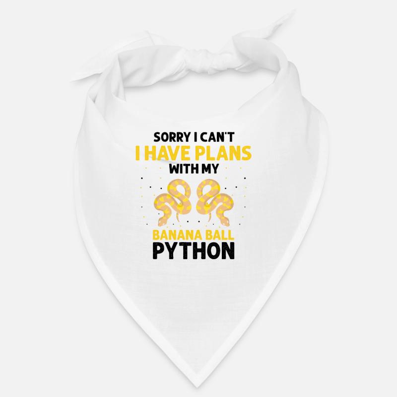 King python design pour les amateurs de serpents Bandana