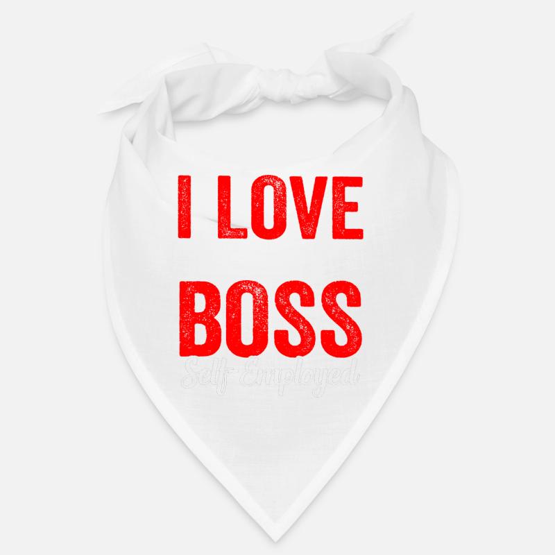 Ich Liebe Meinen Chef (Selbstständig) Freelancer Bandana
