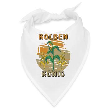 KOLBEN KÖNIG - Bandana - Weiß - Vorne