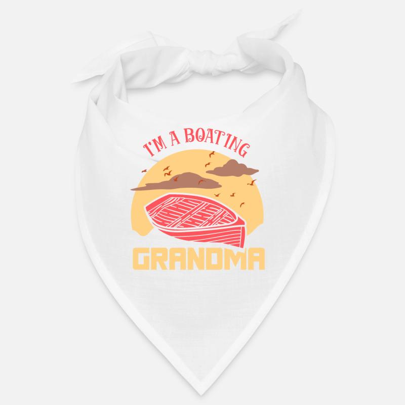 Ich Bin Eine Boot Fahrende Oma Bootfahren Schiff Bandana