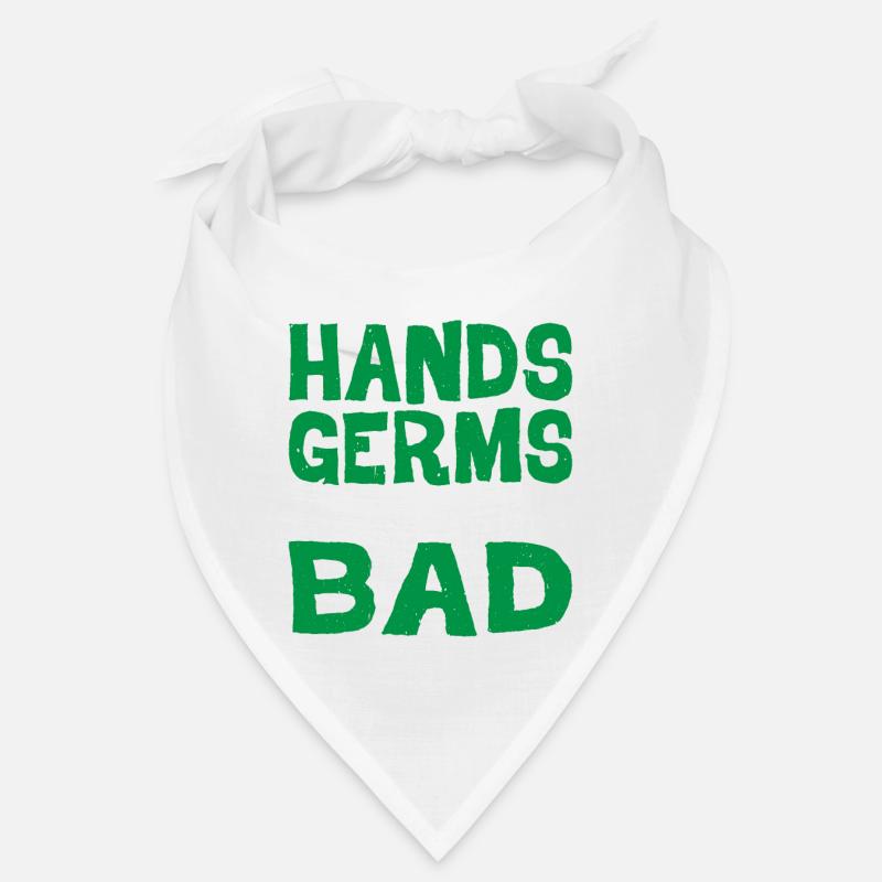 Wash Your Hands, Germs Are Bad 2 Bandana