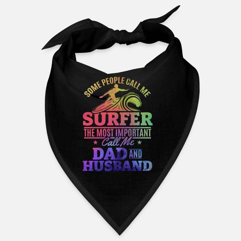 Surfer Daddy Surfer Daddy Surfbrett Surfer Papa Bandana