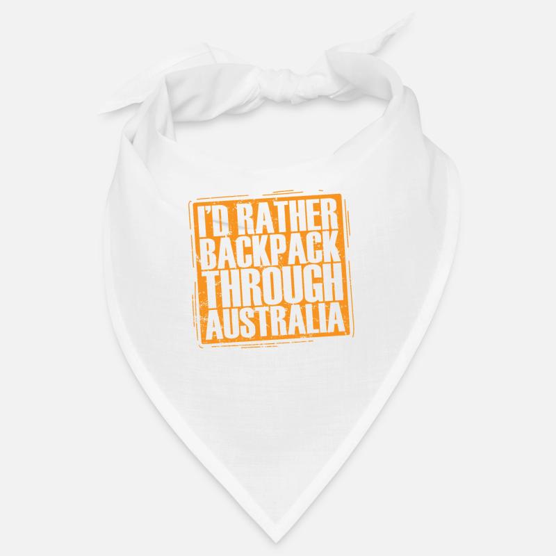 Je préfère Backpack à travers Outback Australia Bandana