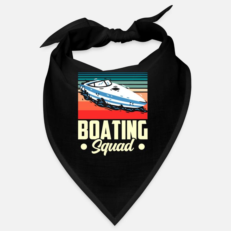 Bootfahren Team Boot Schiff Yacht Segelboot Bandana