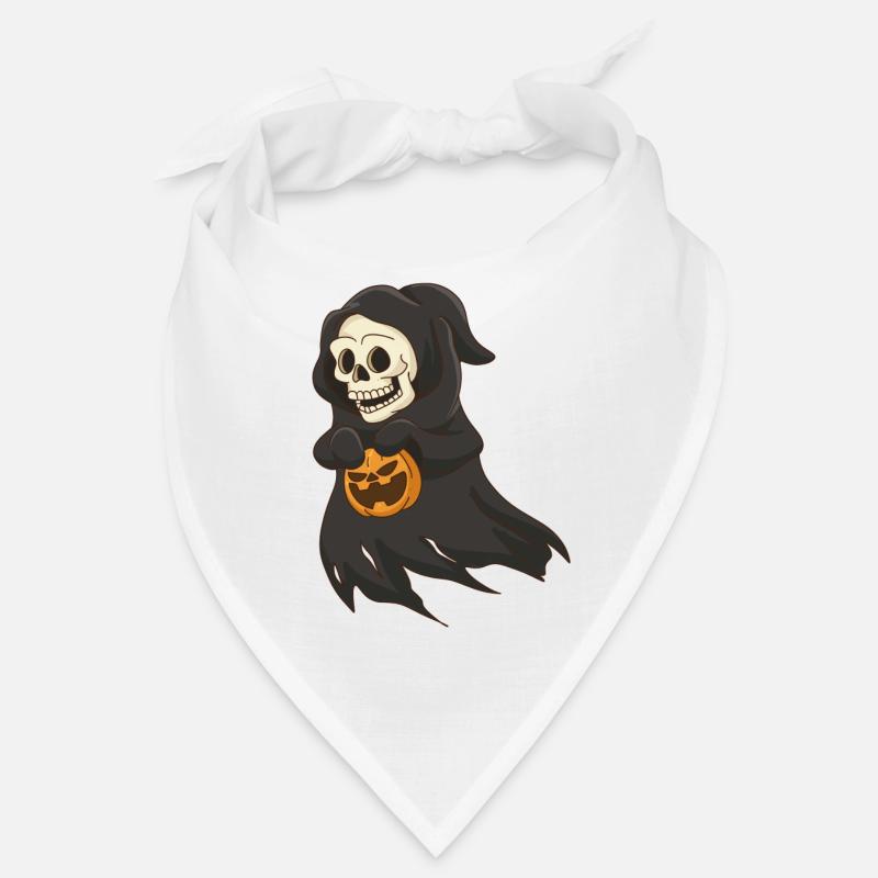 Crâne Sorcière d’Halloween Bandana