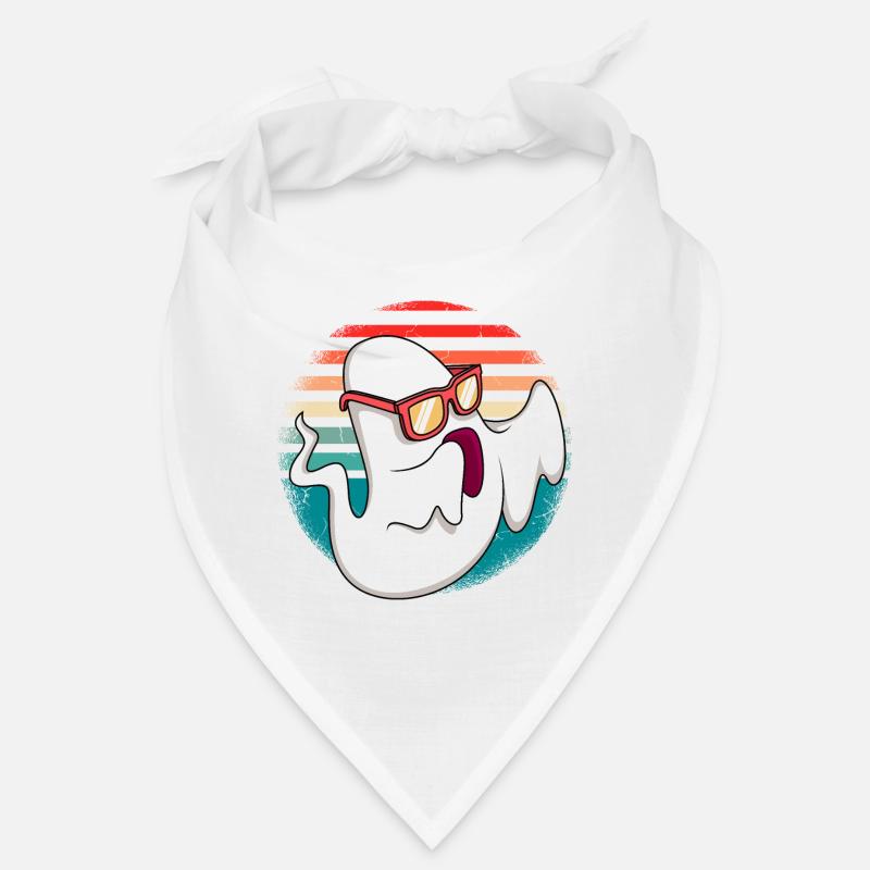 Ghost Hour Halloween Ghost Bandana