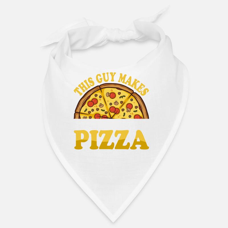 Conception de pizza pour les pizzaïolos et les amateurs de pizza Bandana