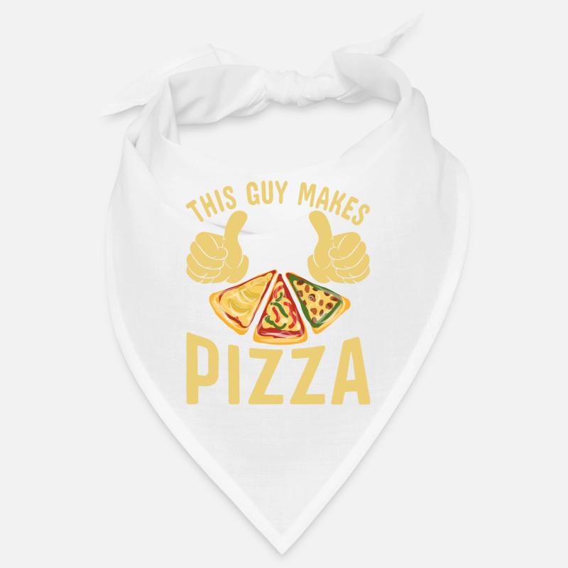 Conception de pizza pour les pizzaïolos et les amateurs de pizza Bandana