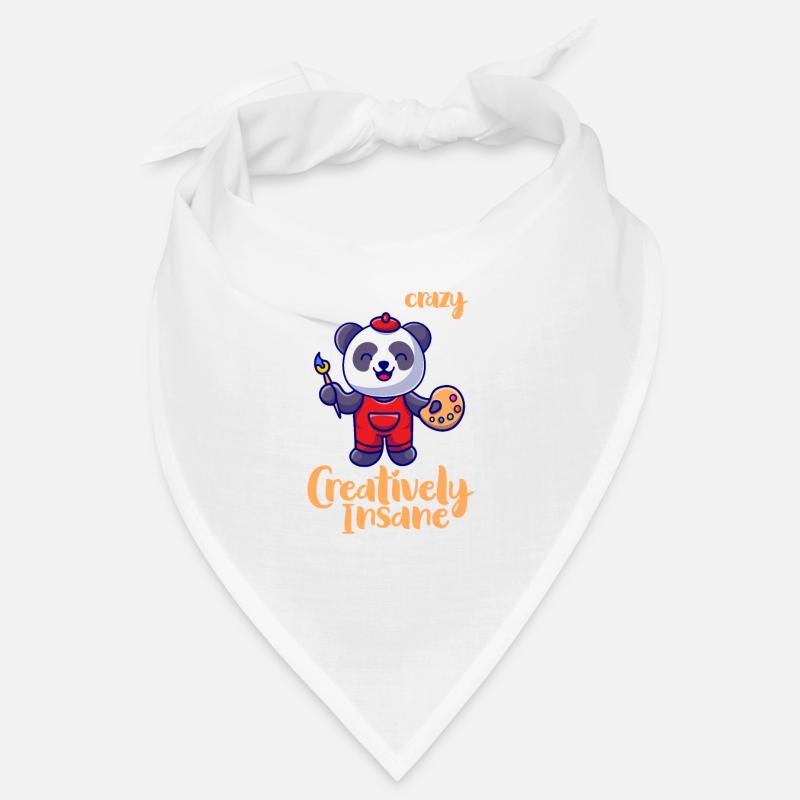Panda Pandabär Bär Tier Pandas Geschenk Bandana