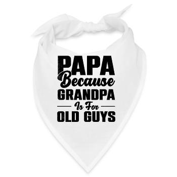 Bester Opa Der Welt - Bandana - Weiß - Vorne