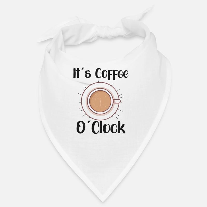 Coffee Lover Caffeine Molecule Java Latte Espresso Bandana