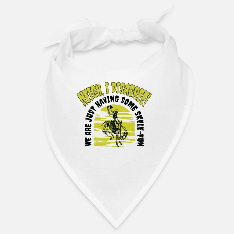 Halloween Cowboy Skeleton Fun Riding Bandana