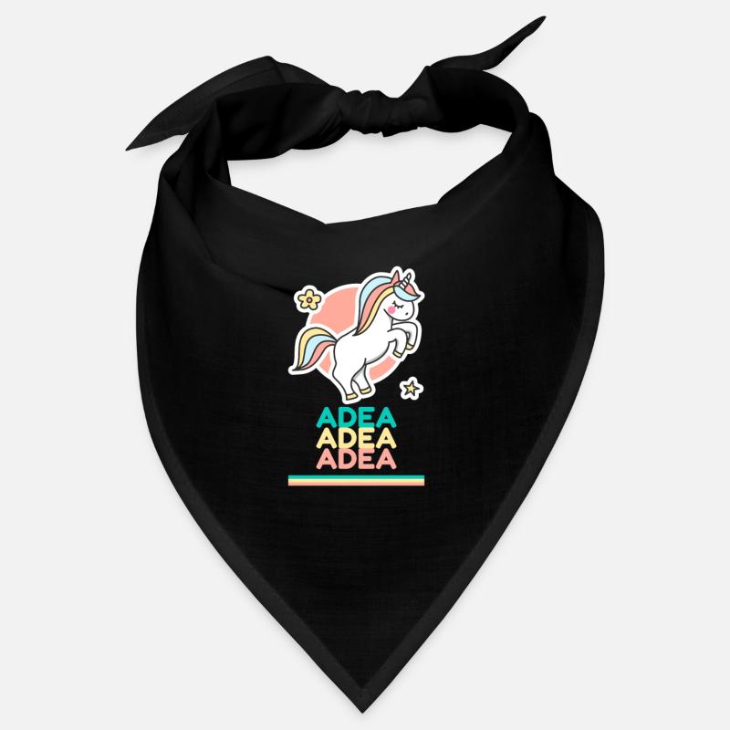 Adea Vorname Namensgeschenk Süßes Einhorn Bandana