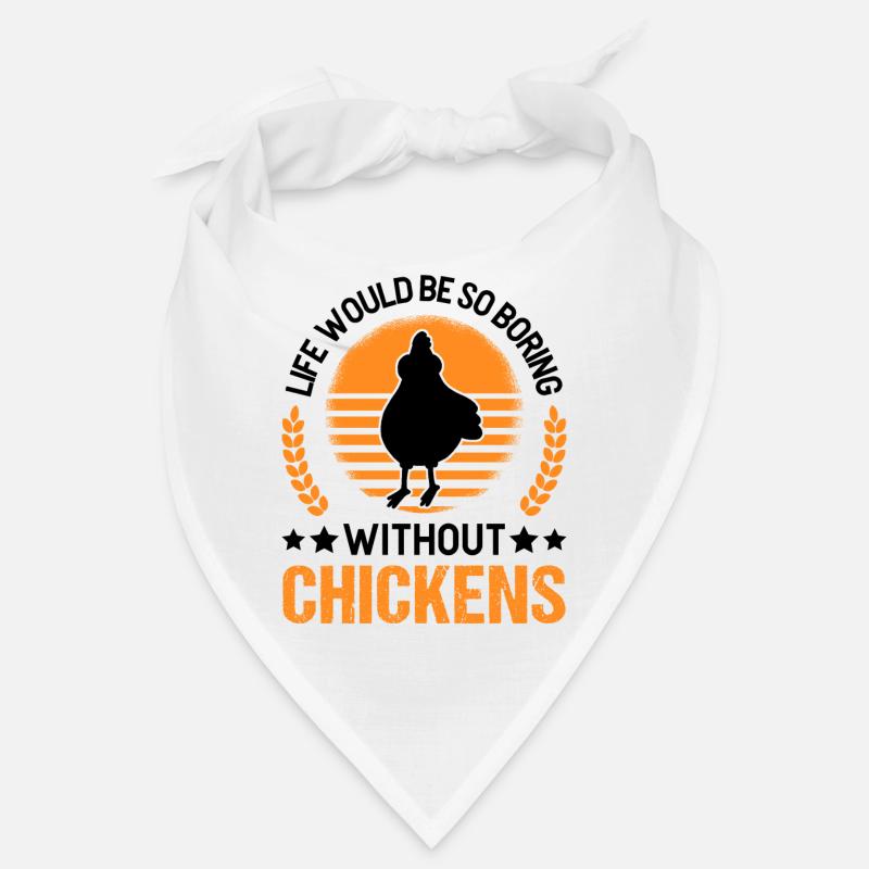 Poulet Élevage de poulet Éleveur de poulet Bandana
