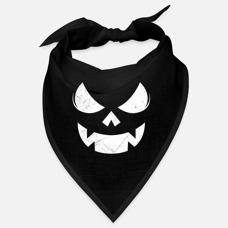 Bone Face Halloween Bandana