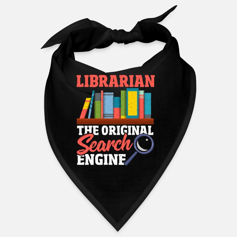 Librarian The Original Search Engine Book Lover Bandana