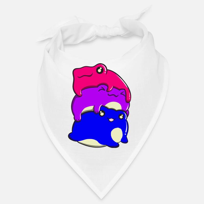 Bisexual Pride Frog Pile Bisexual Flag B Bandana
